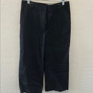 White House Black Market Black Cargo Pants Straight Leg